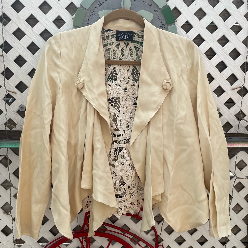 Vintage Lace Blazer